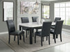Francesca Meridian Side Chair (Set of 2) in Black - Jack’s Furniture and More (Laredo, TX)