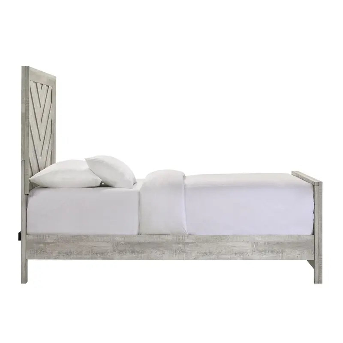 Ellen King Panel Bed in White - Jack’s Furniture and More (Laredo, TX)