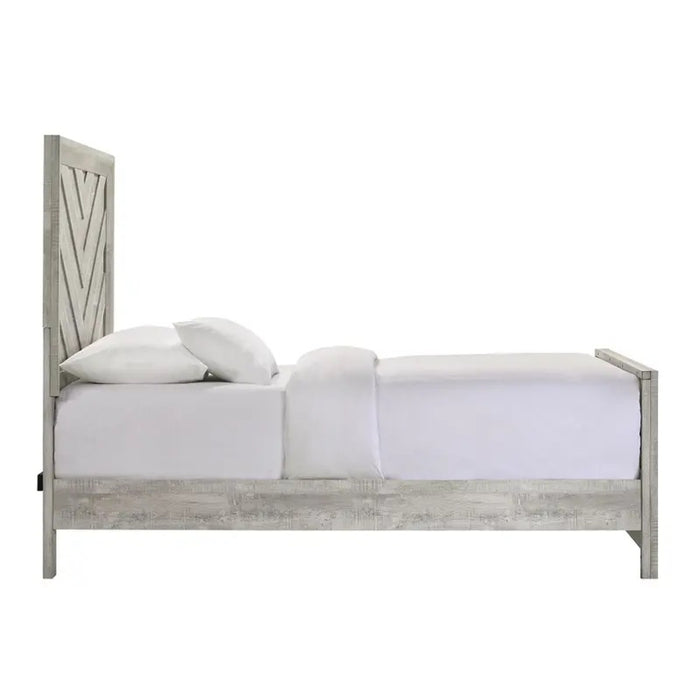 Ellen Full Panel Bed in White - Jack’s Furniture and More (Laredo, TX)