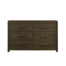 Hendricks Youth Dresser in Brown Grey - Jack’s Furniture and More (Laredo, TX)