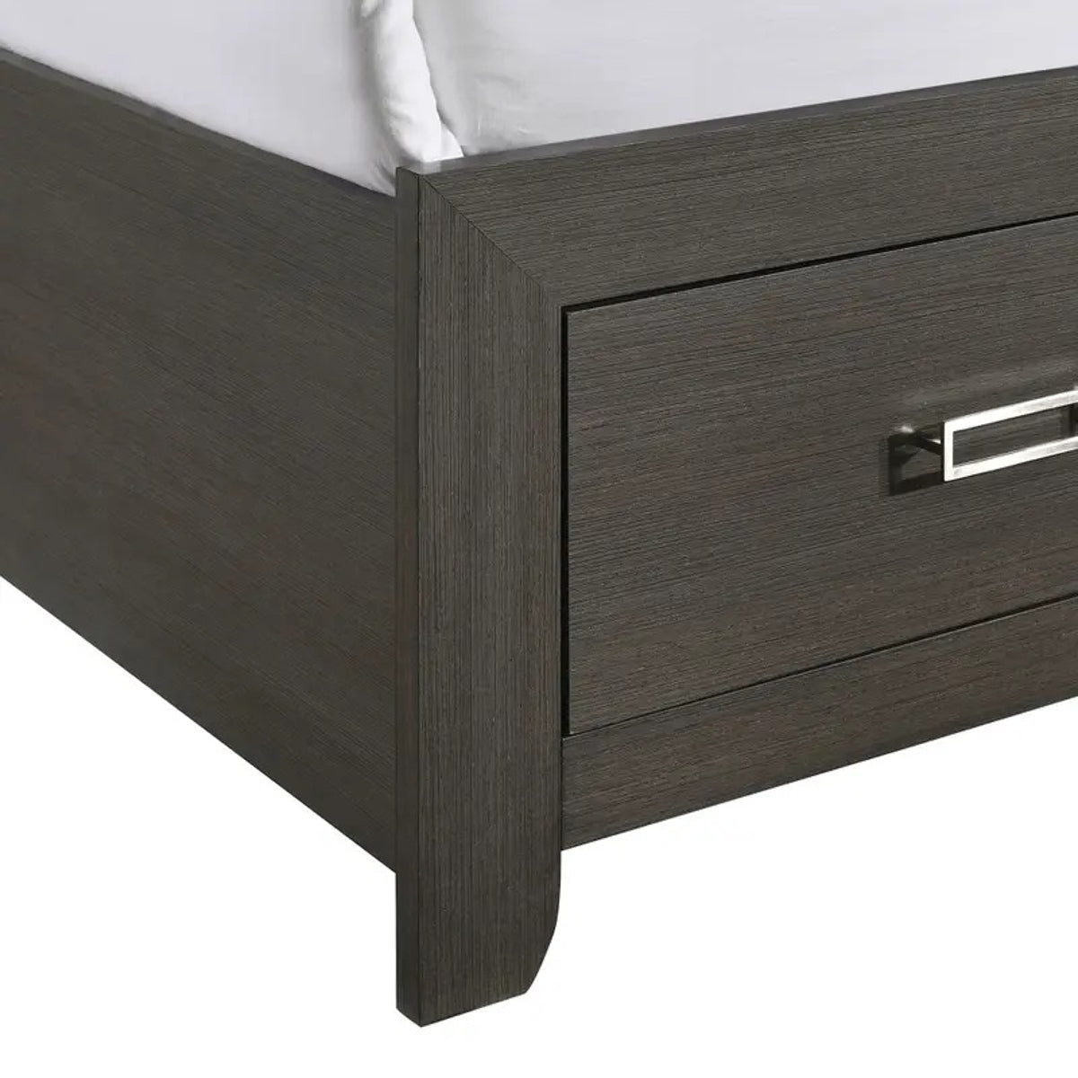 Sasha Queen Music Bed in Charcoal - Jack’s Furniture and More (Laredo, TX)