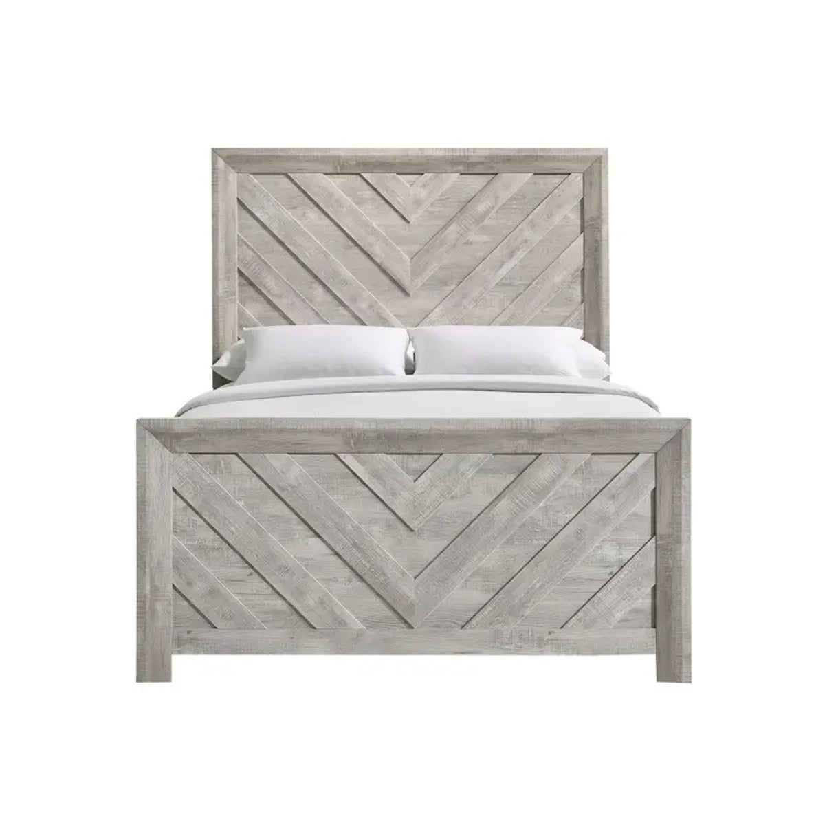 Ellen King Panel Bed in White - Jack’s Furniture and More (Laredo, TX)