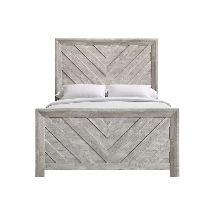 Ellen Full Panel Bed in White - Jack’s Furniture and More (Laredo, TX)