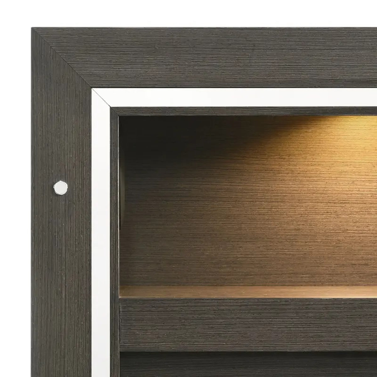 Sasha King Music Bed in Charcoal - Jack’s Furniture and More (Laredo, TX)