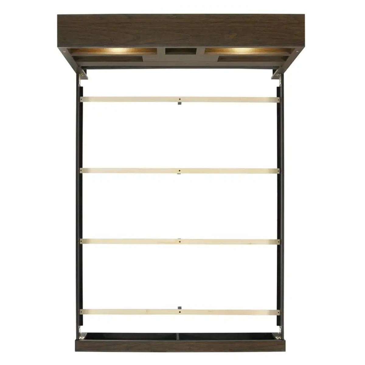 Hendricks King Music Bed in Brown Grey - Jack’s Furniture and More (Laredo, TX)