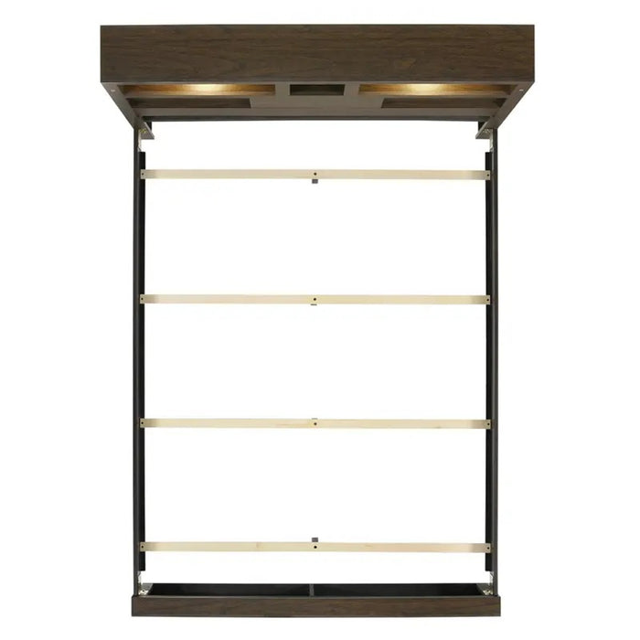 Hendricks Queen Music Bed in Brown Grey - Jack’s Furniture and More (Laredo, TX)