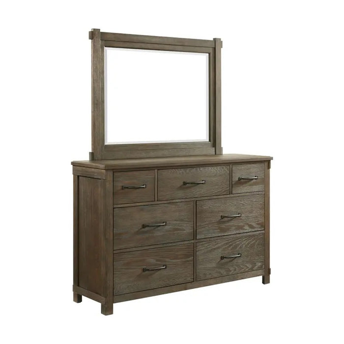 Scott Mirror in Dark - Jack’s Furniture and More (Laredo, TX)