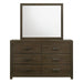 Hendricks Youth Dresser in Brown Grey - Jack’s Furniture and More (Laredo, TX)