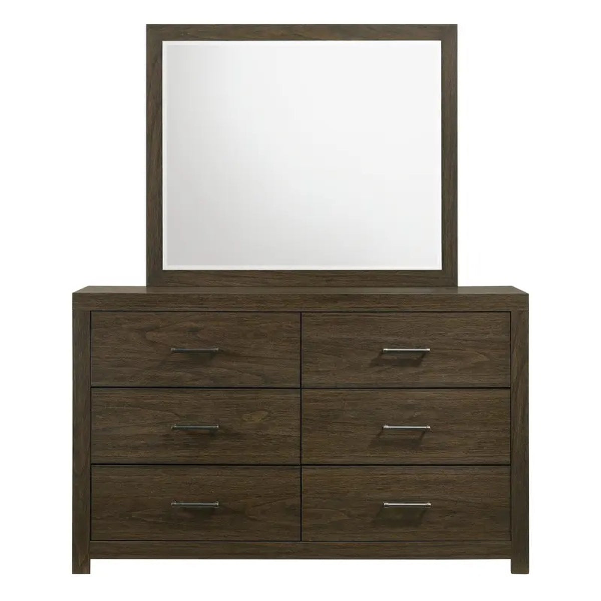 Hendricks Youth Mirror in Brown Grey - Jack’s Furniture and More (Laredo, TX)