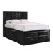 Elements International Emily King Storage Bed in Black image