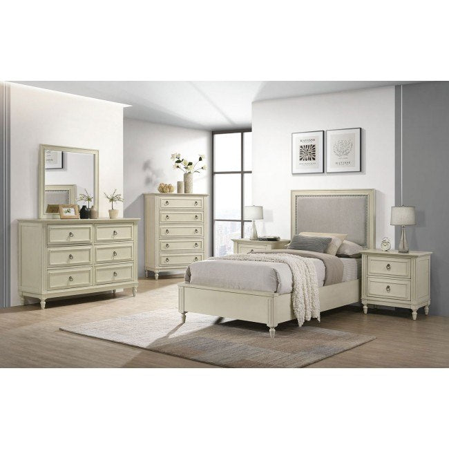 Gianna Youth Mirror in White - Jack’s Furniture and More (Laredo, TX)