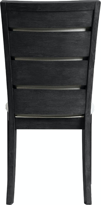Grady Side Chair (Set of 2) in Black - Jack’s Furniture and More (Laredo, TX)