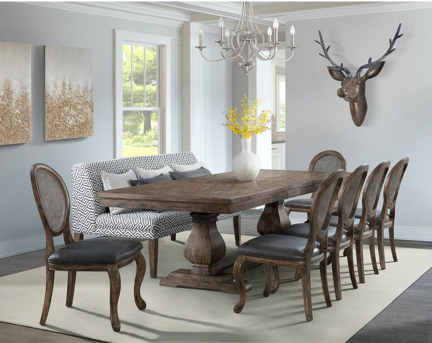 Gramercy Rectangular Dining Table in Brown DGC500DTC - Jack’s Furniture and More (Laredo, TX)