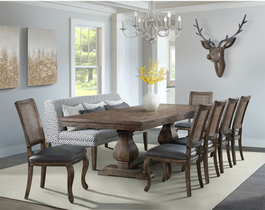 Gramercy Rectangular Dining Table in Brown DGC500DTC - Jack’s Furniture and More (Laredo, TX)