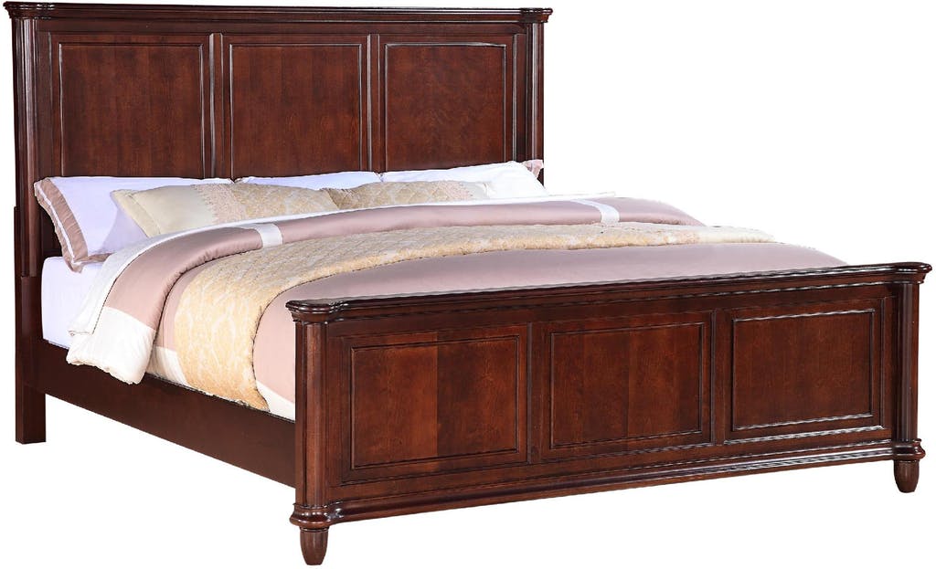 Elements International Hamilton Queen Bed in Lacquer image