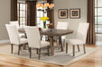 Jax Upholstered Side Chair (Set of 2) in Smokey Walnut - Jack’s Furniture and More (Laredo, TX)