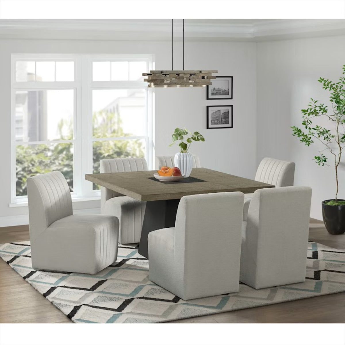 Jemma Dining Table in Gray - Jack’s Furniture and More (Laredo, TX)