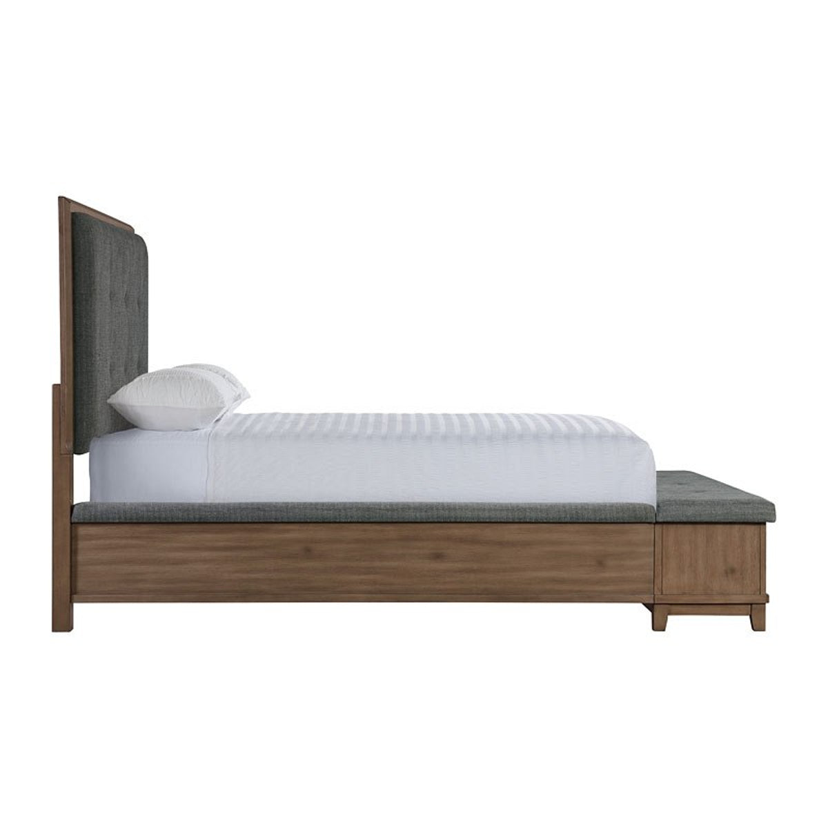 Jolene King Storage Bed in Grey - Jack’s Furniture and More (Laredo, TX)