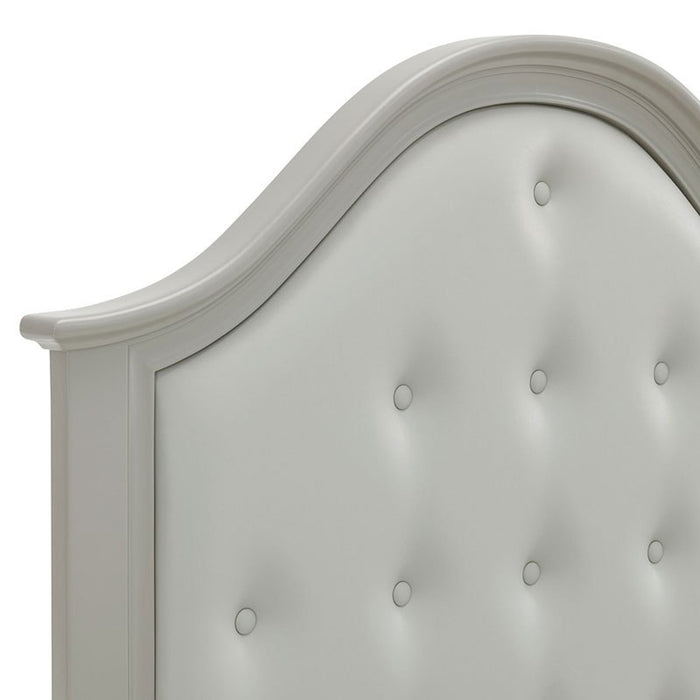 Jesse Youth Twin Panel Bed in Grey - Jack’s Furniture and More (Laredo, TX)