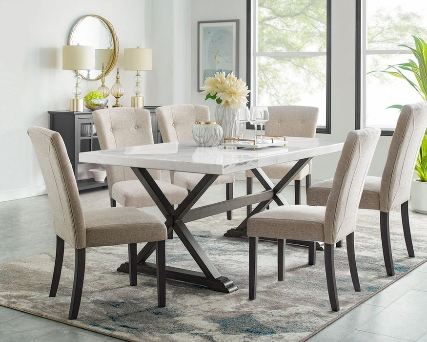 Lexi Dining Table in Espresso - Jack’s Furniture and More (Laredo, TX)