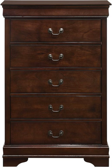 Louis Philippe Chest in Cherry - Jack’s Furniture and More (Laredo, TX)