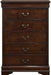 Louis Philippe Chest in Cherry - Jack’s Furniture and More (Laredo, TX)