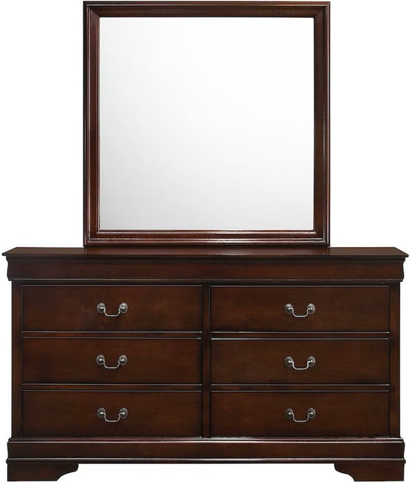 Louis Philippe Dresser in Cherry - Jack’s Furniture and More (Laredo, TX)