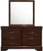 Louis Philippe Dresser in Cherry - Jack’s Furniture and More (Laredo, TX)