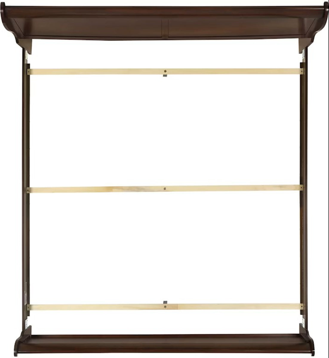 Louis Philippe King Panel Bed in Cherry - Jack’s Furniture and More (Laredo, TX)