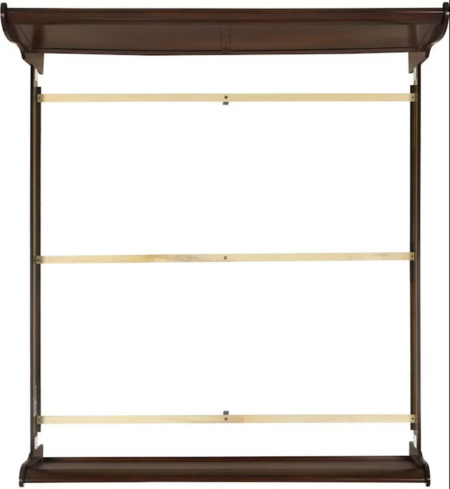 Louis Philippe Queen Panel Bed in Cherry - Jack’s Furniture and More (Laredo, TX)