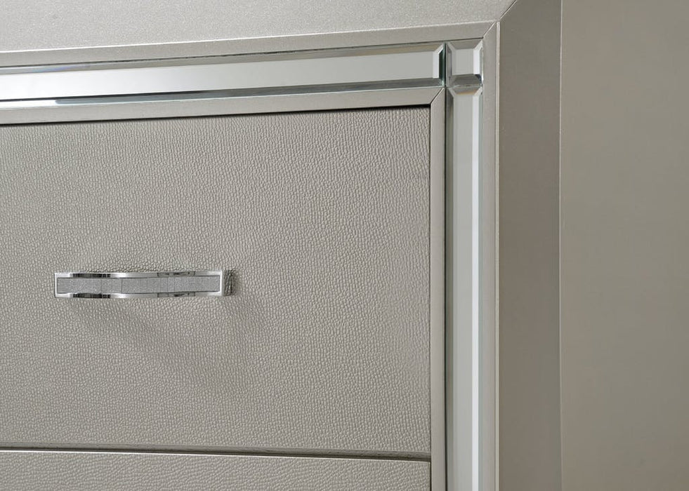 Platinum Night Stand in Golden Champagne - Jack’s Furniture and More (Laredo, TX)