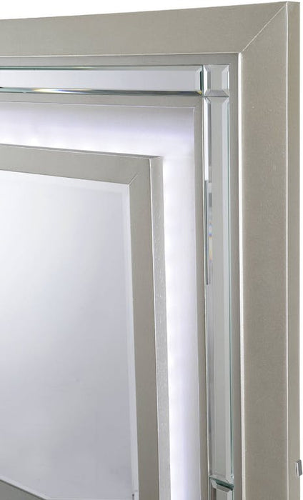 Platinum Mirror in Golden Champagne - Jack’s Furniture and More (Laredo, TX)