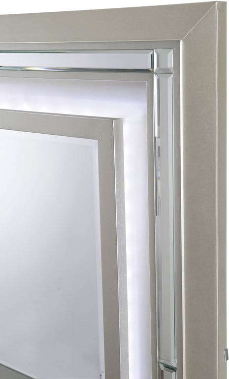 Platinum Mirror in Golden Champagne - Jack’s Furniture and More (Laredo, TX)