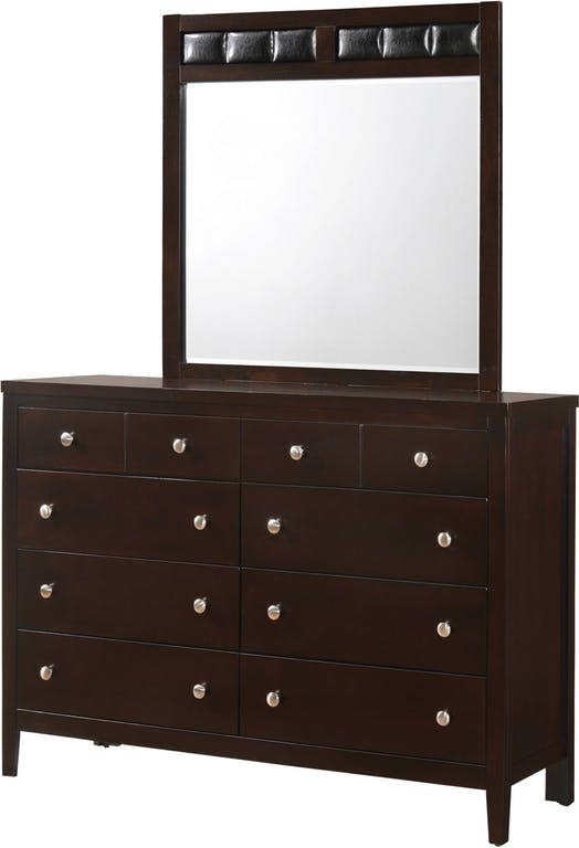 Lawrence Dresser in Espresso Lacquer - Jack’s Furniture and More (Laredo, TX)