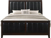 Lawrence Full Panel Bed in Espresso Lacquer - Jack’s Furniture and More (Laredo, TX)