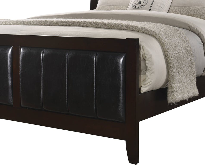 Lawrence Queen Panel Bed in Espresso Lacquer - Jack’s Furniture and More (Laredo, TX)