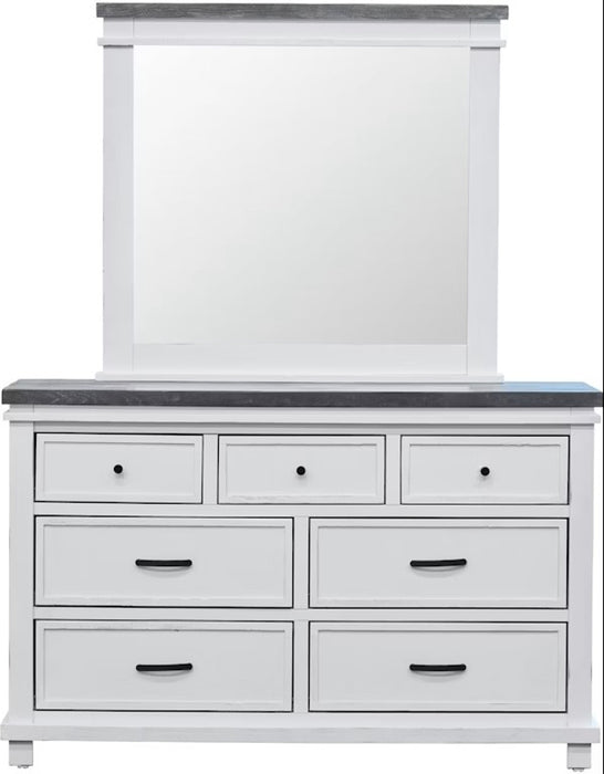Madison Mirror in White - Jack’s Furniture and More (Laredo, TX)