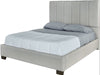 Elements International Magnum King Panel Bed in Grey image
