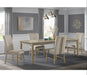 Maxwell Side Chair (Set of 2) in Champagne - Jack’s Furniture and More (Laredo, TX)