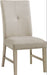 Elements International Maxwell Side Chair (Set of 2) in Champagne image
