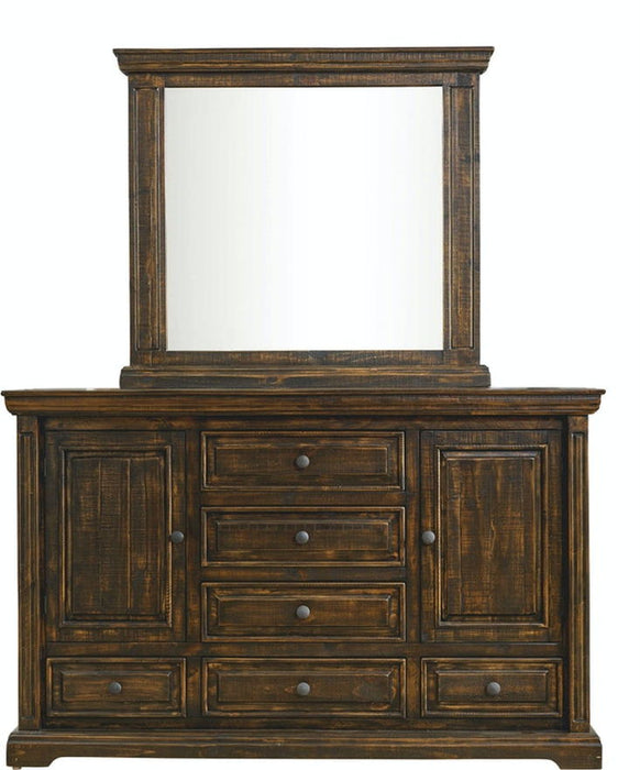 Condesa Tobacco Mirror in Brown - Jack’s Furniture and More (Laredo, TX)
