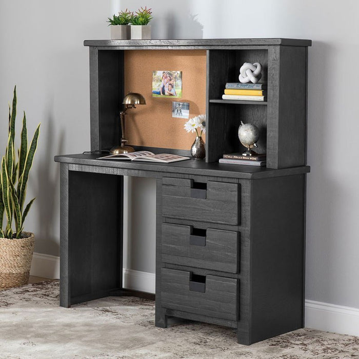 Vista Computer Desk in Grey - Jack’s Furniture and More (Laredo, TX)