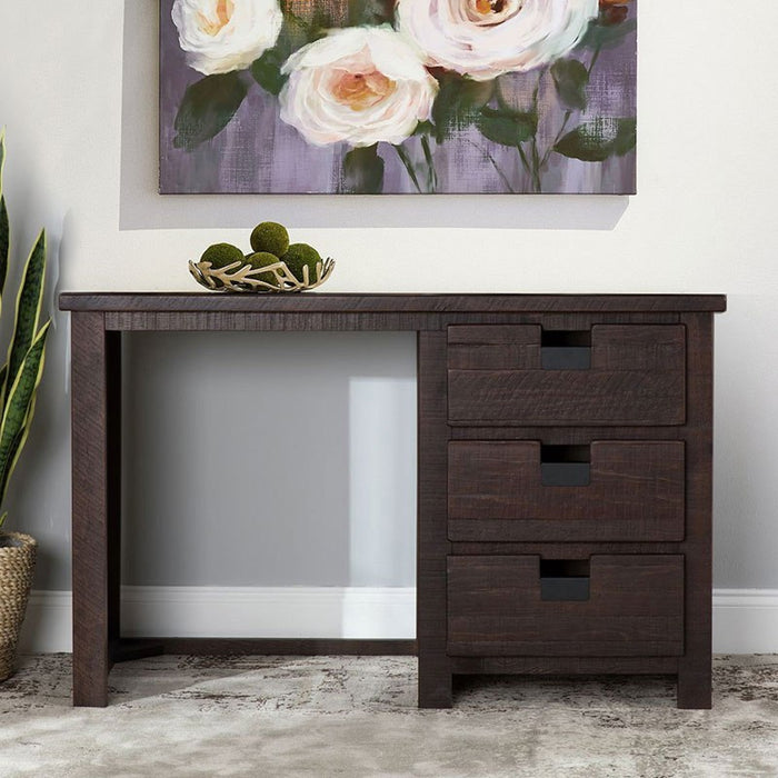 Vista Computer Desk in Brown - Jack’s Furniture and More (Laredo, TX)