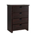 Elements International Vista Chest in Brown image