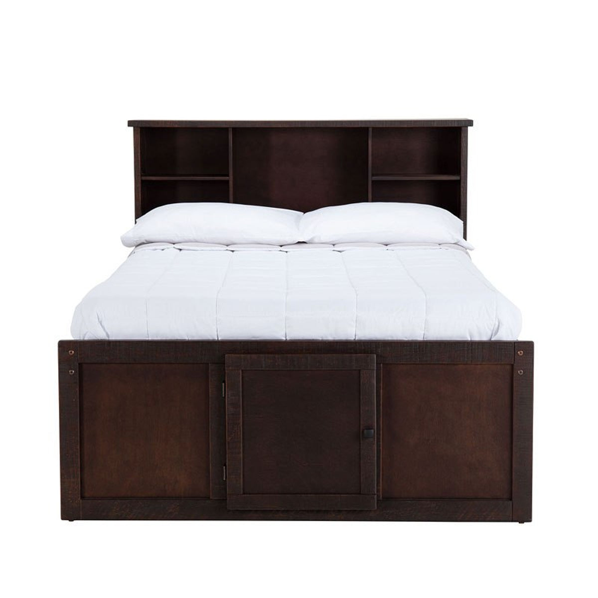 Vista Captain Bed Full Storage Bed in Brown - Jack’s Furniture and More (Laredo, TX)