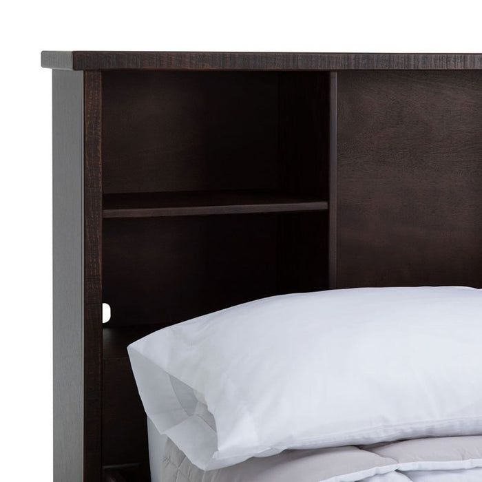 Vista Captain Bed Twin Storage Bed in Brown - Jack’s Furniture and More (Laredo, TX)