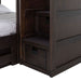 Vista Twin over Full Bunk Bed with Staircase in Brown - Jack’s Furniture and More (Laredo, TX)