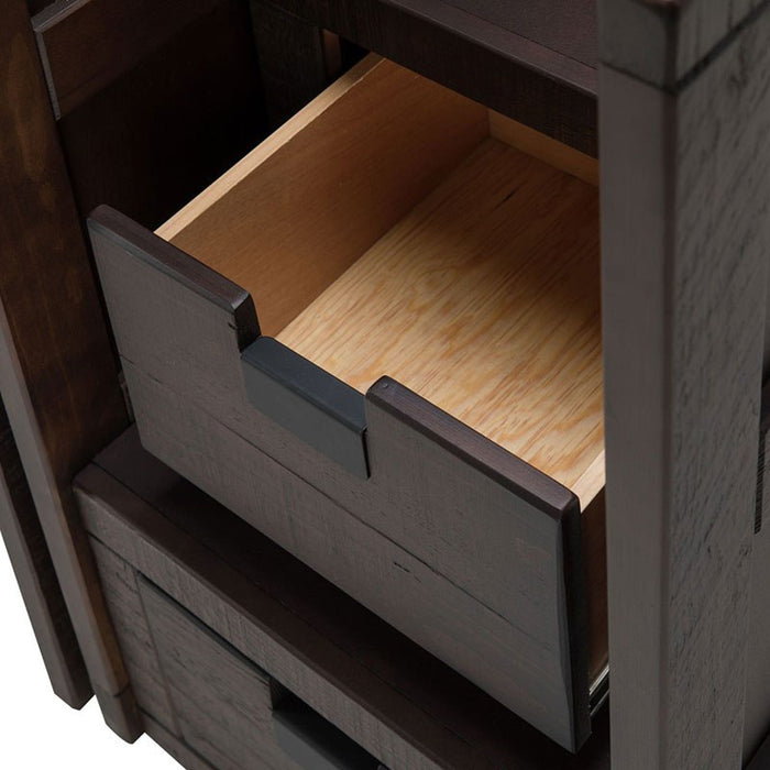 Vista Twin over Twin Bunk Bed with Staircase in Brown - Jack’s Furniture and More (Laredo, TX)