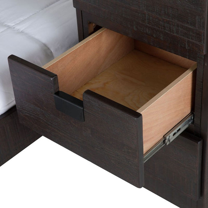 Vista Twin over Twin Super Loft Bed with Desk and Bookcase in Brown - Jack’s Furniture and More (Laredo, TX)