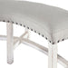 Condesa Round Bench in White - Jack’s Furniture and More (Laredo, TX)